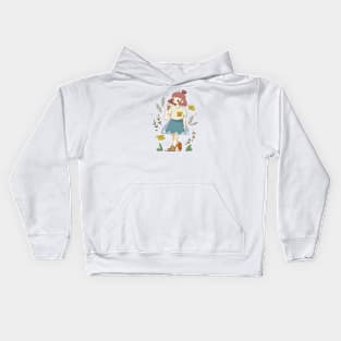 Boba milk tea_01 Kids Hoodie